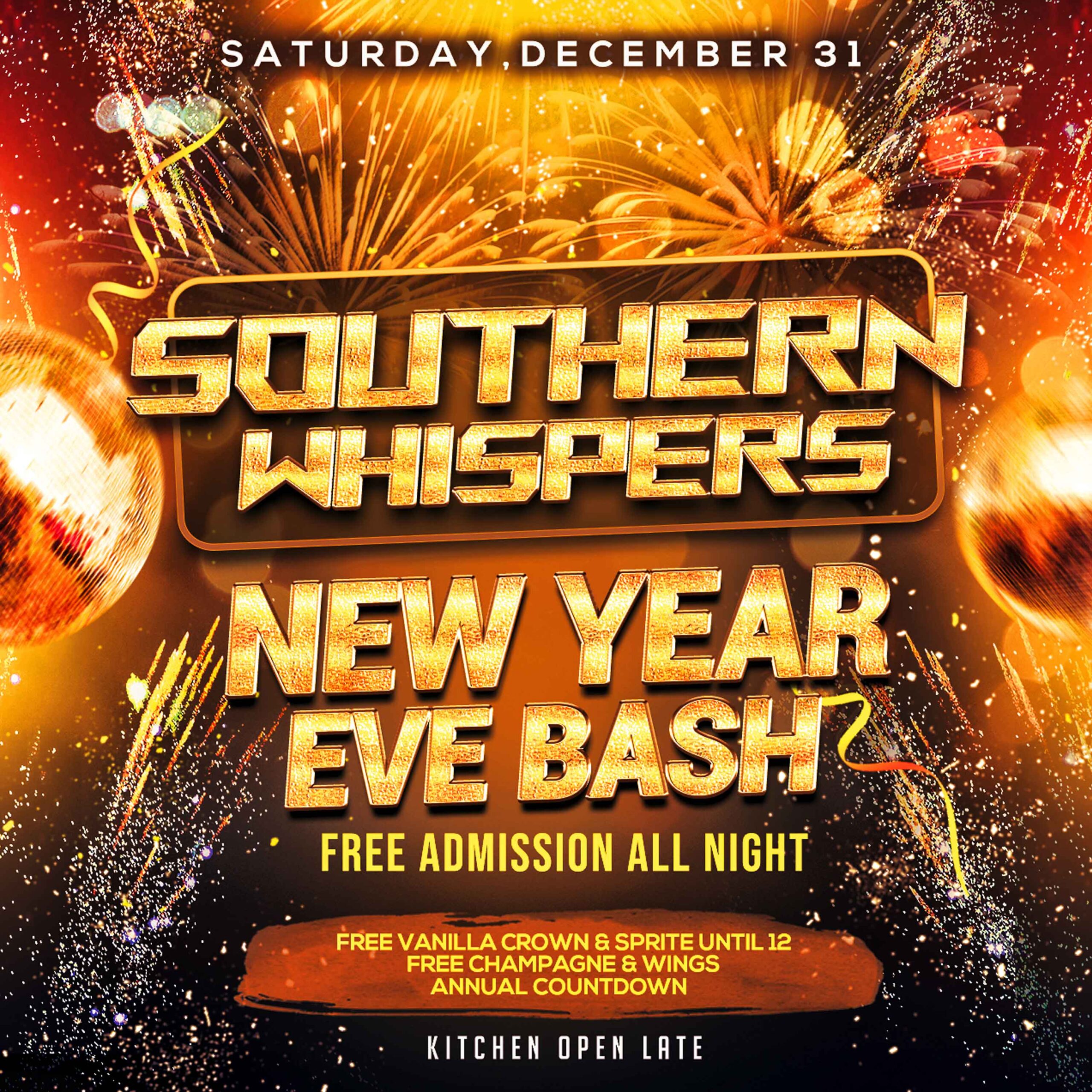 New Year Eve Bash Flyer