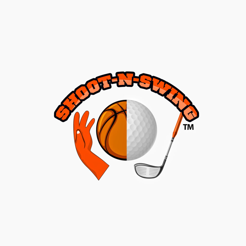 Shoot N Swing Logo Design